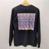 ギルダン GILDAN ULTRA COTTON バンド プリント L/S クルーネック ツアー Tシャツ サイケ柄 メンズ import:M
